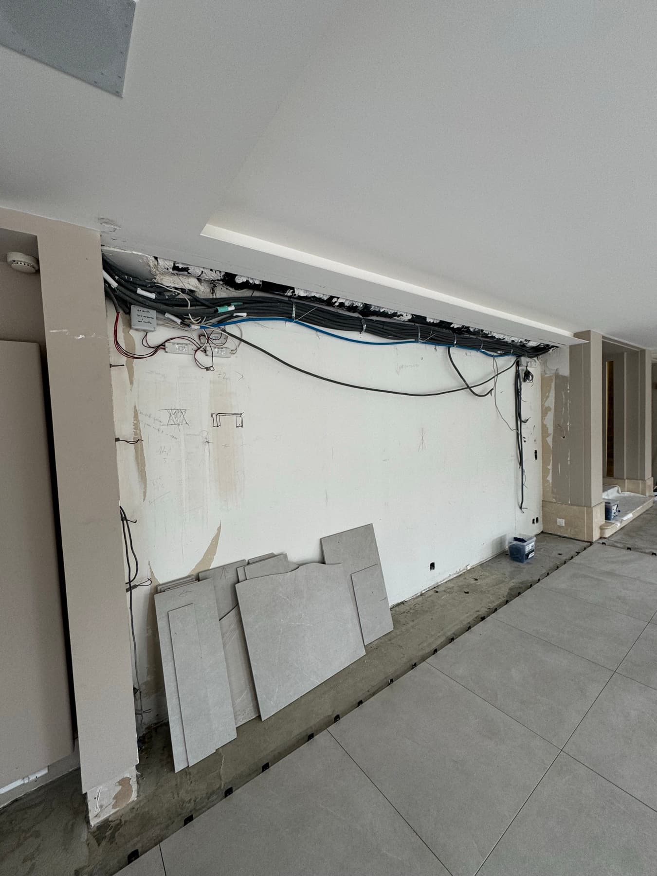 Avant travaux — Bibliothèque — Cologny