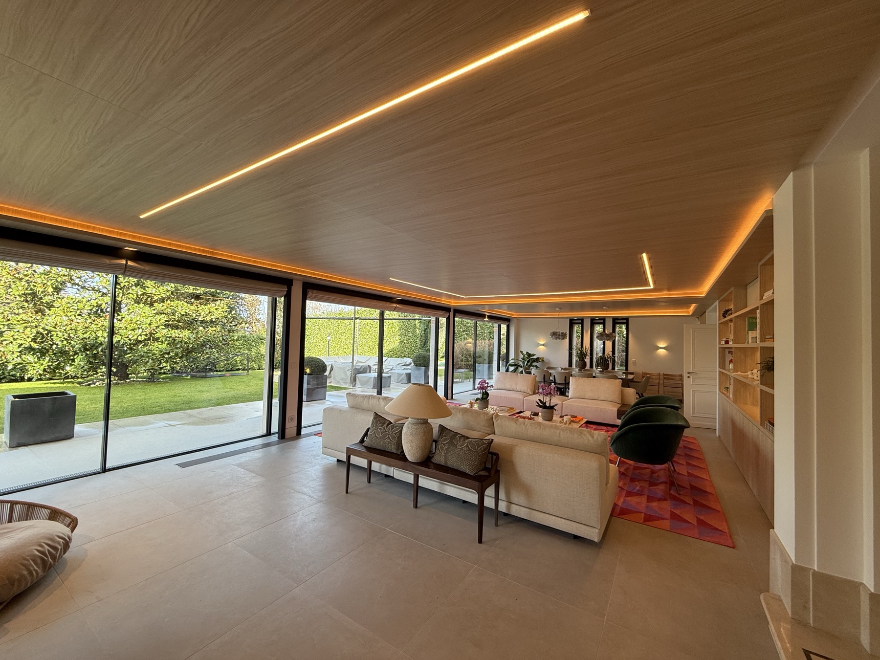 Plafond en chêne — Cologny