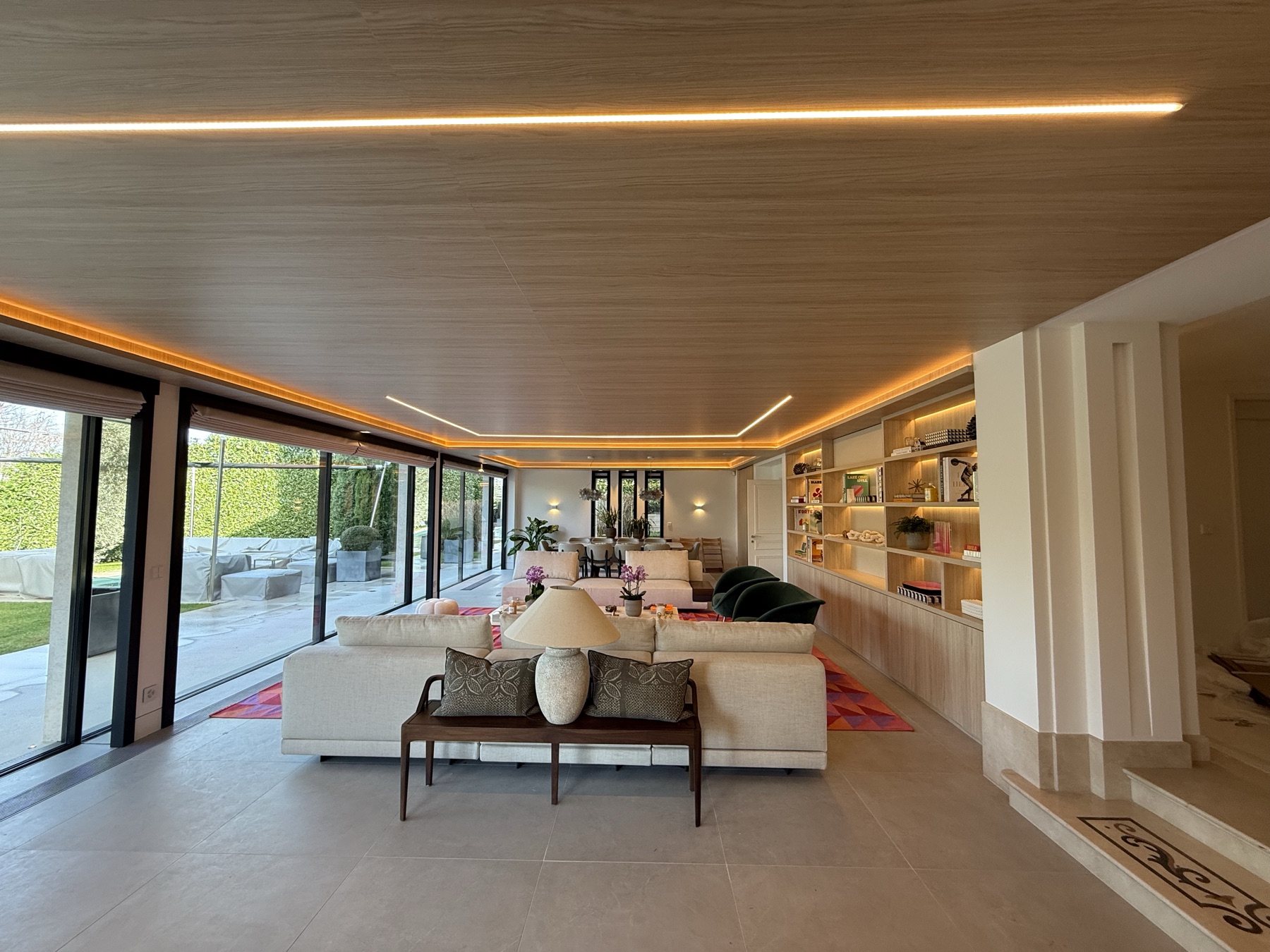 Plafond en chêne — Cologny