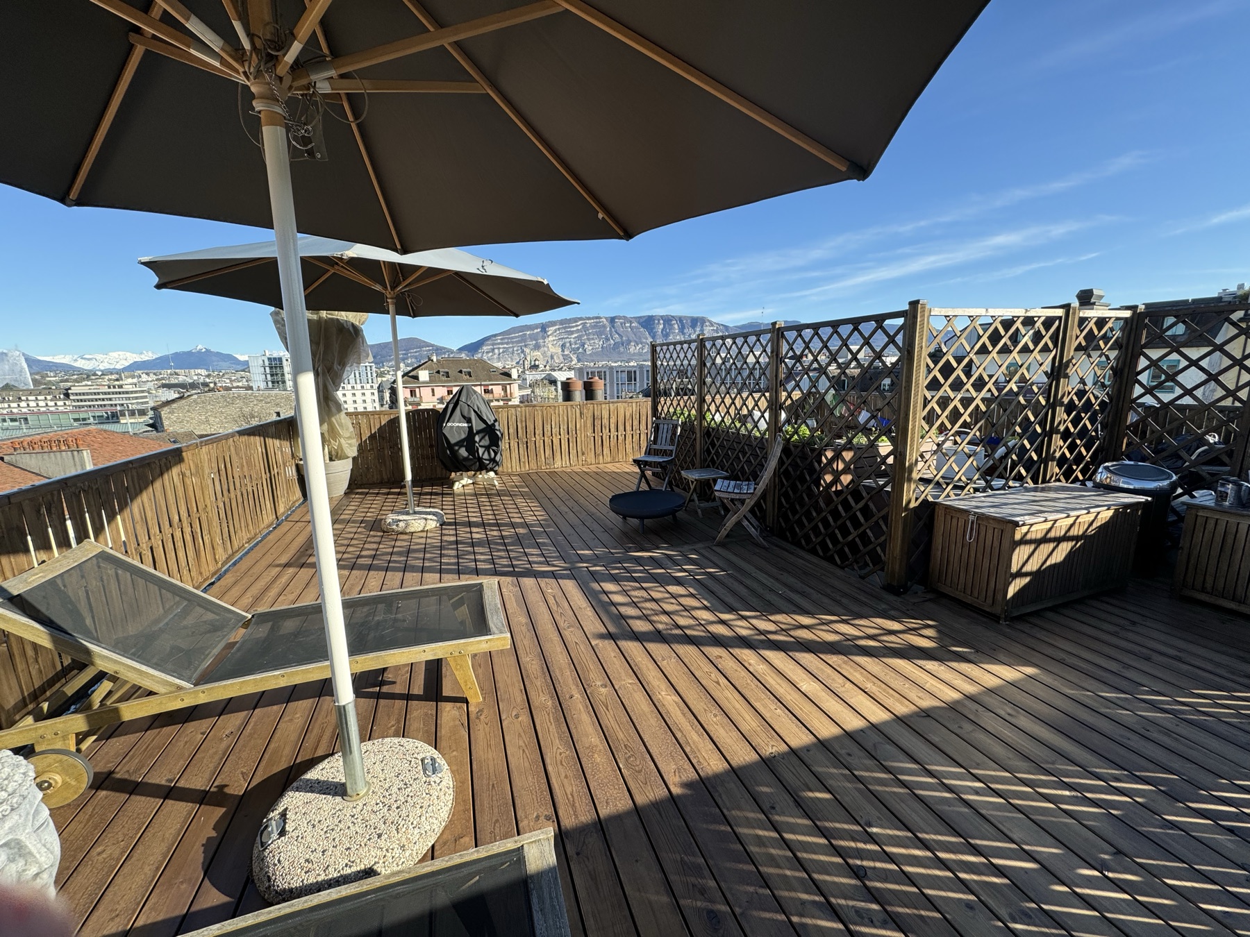 Terrasse en bois — Jad
