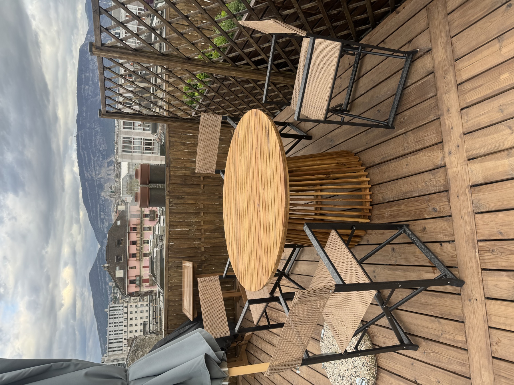 Terrasse en bois — Jad