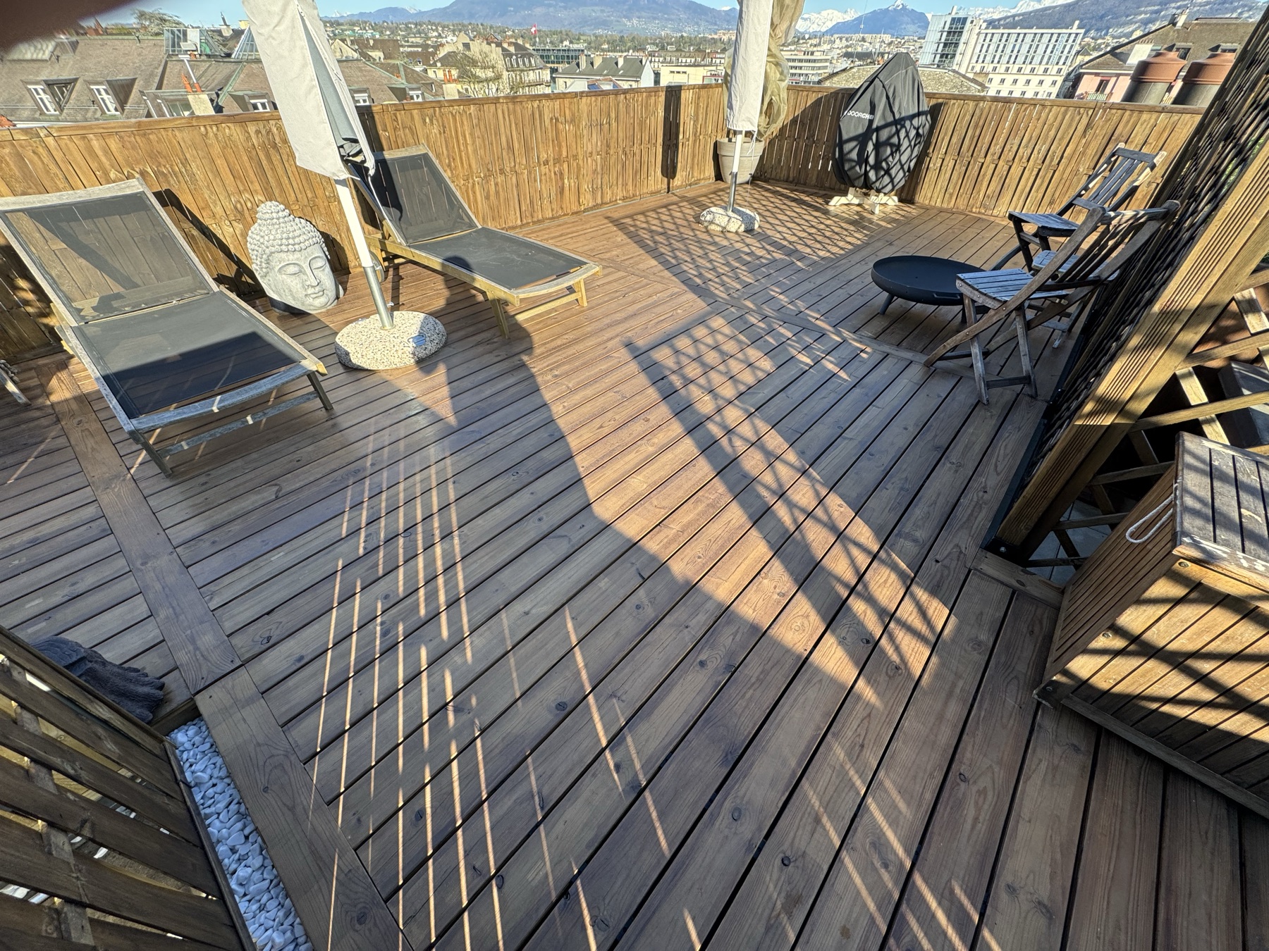 Terrasse en bois — Jad