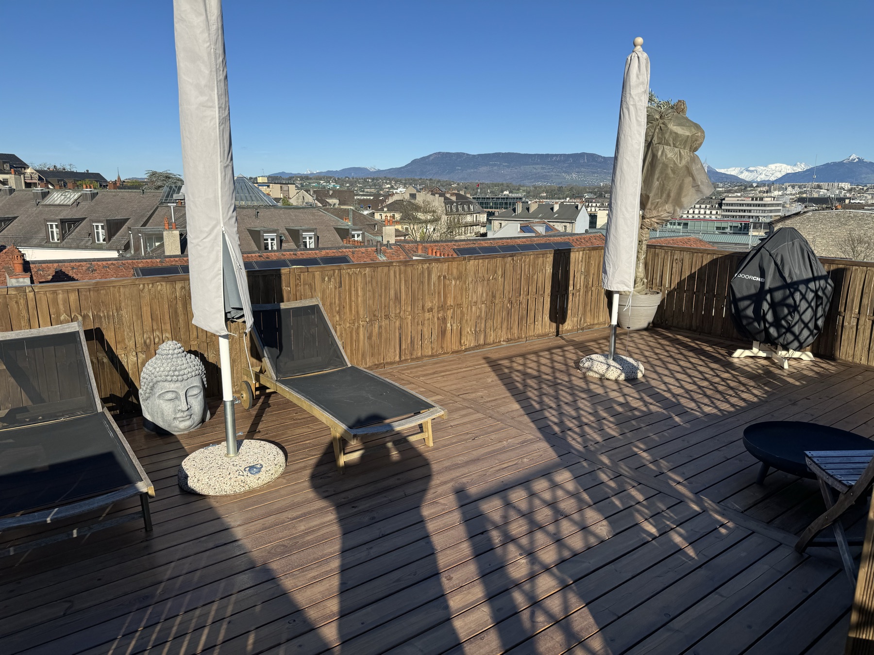 Terrasse en bois — Jad